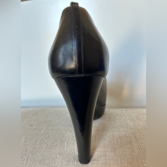 SOLD-Jil Sander leather platforms - Picture 4 of 11